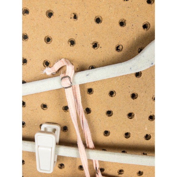 Faherty Peach Striped Smocked Organic Cotton Midi Dress Adjustable Straps Small - Picture 3 of 7